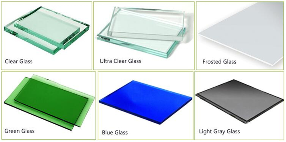 u channel glass railing glass option